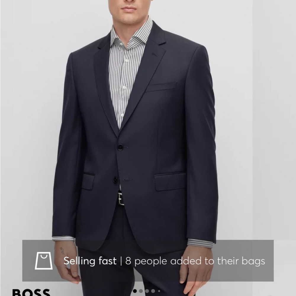 BOSS Men's Navy Blazer